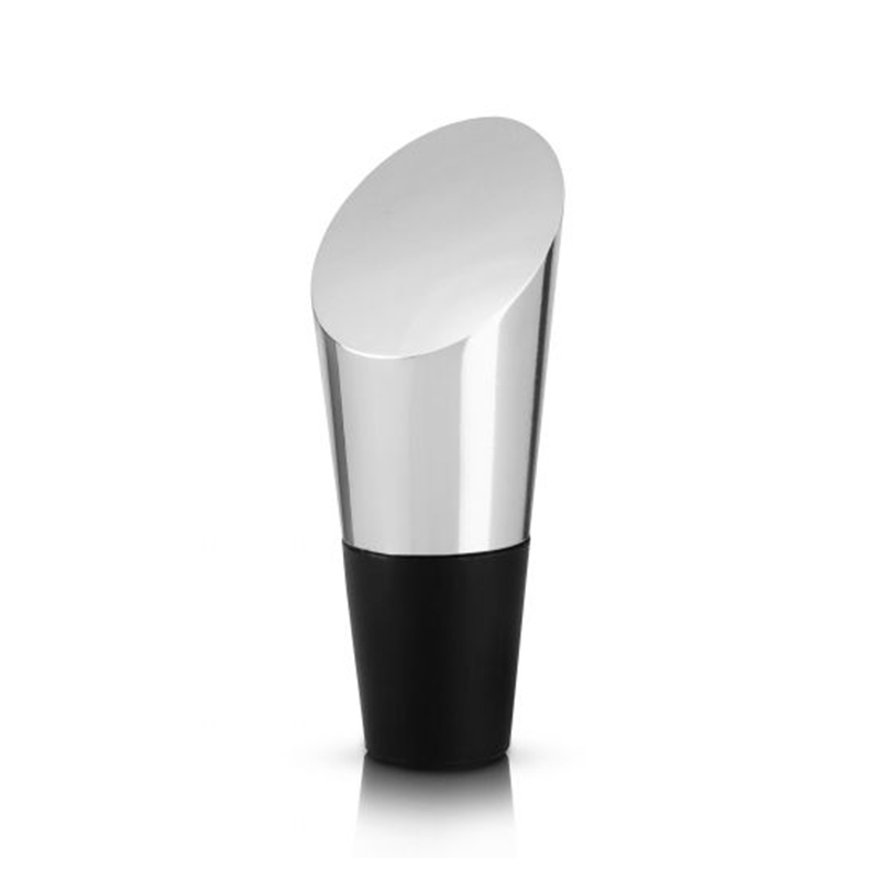 #20016D Chrome Bevel Bottle Stopper