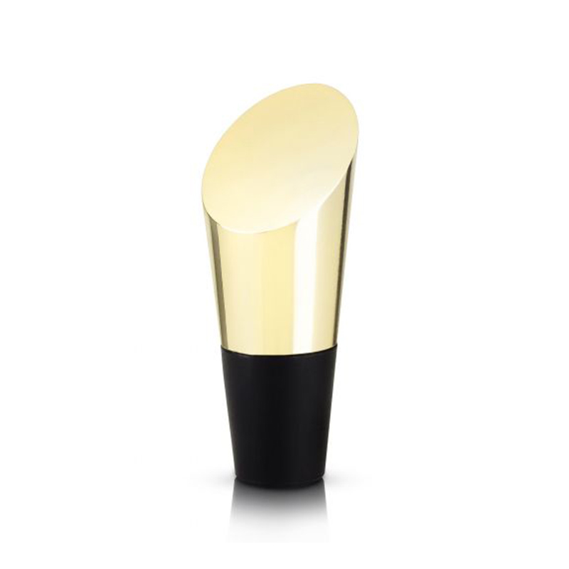 #20016A Gold Bevel Bottle Stopper