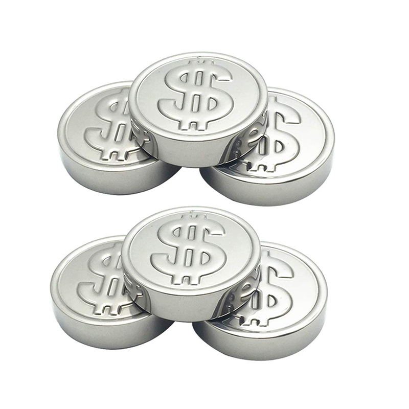 $ Embossed Round Cake Shape Whisky Stone