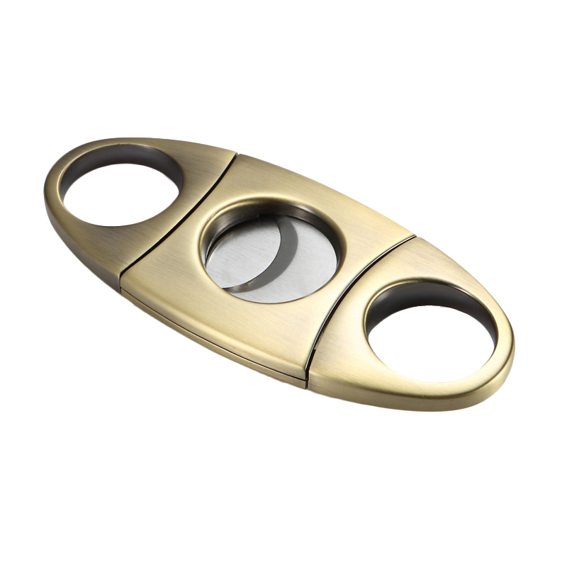 Brass Plated Cigar Cutter