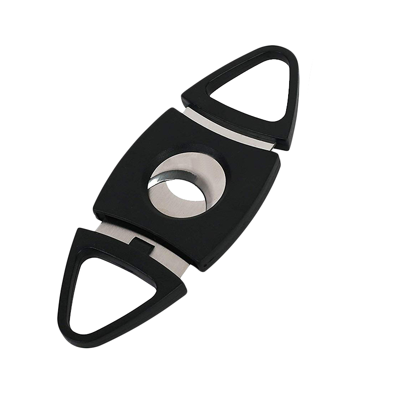 Triangle Plastic  Guillotine Cigar Cutter